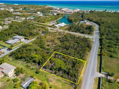 Welcome to Beachway Drive - a prime opportunity awaits you just moments from the pristine shores of Williams Town Beach in Freeport, Grand Bahama! This expansive 18,750 square foot lot, nestled just a few lots from Bahama Reef Blvd, offers the perfec...