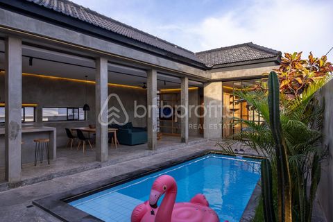 Stylish Industrial-Design Villa 2 Bedroom for Sale in Padonan, Bali: Serene Living Close to Canggu Beach Price: USD 200,000 Until 2053 Tucked away in Padonan’s calm embrace, Bali, a stunning leasehold villa unveils itself as a haven of chic luxury an...