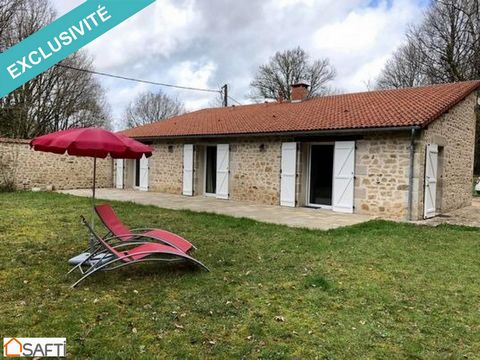 A beautiful renovated stone house with appendix The main house consists of a big living room, and an open kitchen. A spacious bedroom with builtin wardrobes and direct access to the terrasse, a bathroom, wc and storage/ electrical room. The Appendix ...