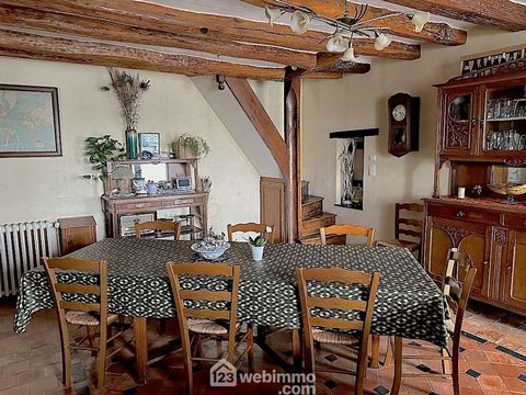 Votre agence 123webimmo l'immobilier au meilleur prix vous présente : Saint Mathurin sur Loire - Bénéficiant d'une magnifique vue sur Loire et située en plein coeur du village, maison avec au RDC une cuisine de 30m2, un salon-séjour de 26m2 ainsi qu'...
