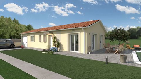 Demeures Rhône Alpes vous propose un projet de construction sur parcelle de 400 m2. Maison de plain pied de 80 m2 habitables avec 3 chambres et un grand séjour + un garage. Possibilité d'envisager une maison à étage dans la même enveloppe. Le projet ...