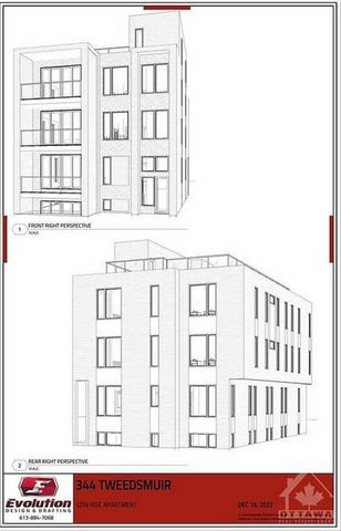 Seize this rare opportunity to build a lucrative investment property in the heart of Westboro. Whether you choose to proceed w/ the approved 6-unit building or explore the potential for up to 12 units in it's R4UB zoning, this property offers unparal...