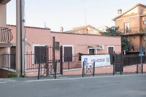 We offer for sale an independent apartment, with external courtyards in the center of Mentana. The house internally consists of a living room with kitchenette, a bathroom and two bedrooms, one of which has the possibility of creating a comfortable wa...