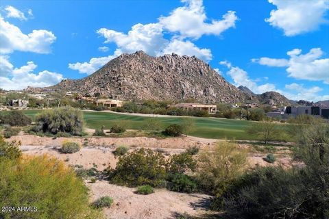 Incredible opportunity to own one of the best remaining lots in the area - With unobstructed views of Troon Mountain and Pinnacle Peak, this 2.5 acre parcel provides a stunning canvas to build your custom estate. Nearby world-class Four Seasons Resor...