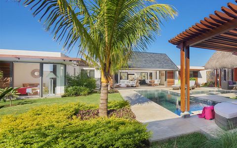 Clos du Littoral, Grand Baie – Mauritius – Villa RES 4 bedrooms for sale.   Villa accessible to foreigners – Clos du Littoral Villa, Grand Baie – Mauritius – 4 bedroom RES villa for sale This charming RES villa offers large volumes with a single-stor...