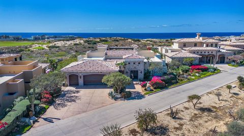 Discover luxury living at Diamante Cabo San Lucas with this stunning Golf Villa perfectly situated along the Dunes and Course. Inspired by Mexican haciendas the villa centers around a dramatic courtyard and features a seamless indoor outdoor design. ...