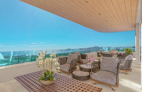 DCL311-2 Wohnung mit Meerblick zum Verkauf, Private Terrasse, El Tezal, Cabo San Lucas Wohnung zum Verkauf in Cabo San Lucas. Mit einer geräumigen Terrasse, die Innen- und Außenbereich verbindet, bietet es einen spektakulären Blick auf das Meer, die ...