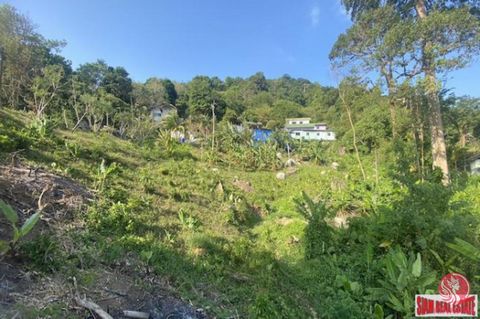 Over 7 rai of sloping hillside land is for sale in Patong, Phuket. (7-3-97.4 Rai or 12,790 sqm) Drive only 6 minutes to Patong Beach, Phuket’s most famous beach, which is a beach vacation spot that is fully equipped with many facilities. Apart from t...