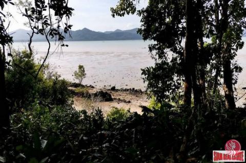 Phang Nga Bay views from this large 9,818.4 sqm land plot on tropical Koh Yao Noi. 6.0.54.6 Rai. The land faces southwest and has very nice views of the bay and the outlaying islands. This is a flat land plot with mature coconut trees. Manoh Pier is ...