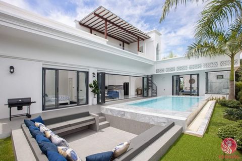 The Menara Hill, a breathtaking pool villa in unique Moroccan style on a tranquil location of Choeng Thale. It is situated near local amenities and many attractions such as Villa Market, Boat Avenue Choeng Thale, Bluetree Water Park, Bang Tao Beach, ...