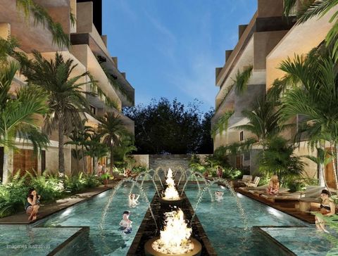 Located in the Magical Town of Tulum, it offers a unique opportunity for both investors and those looking for a luxury home in one of the most desirable areas of Mexico. With a variety of typologies, including 2 and 3 bedroom apartments, as well as a...