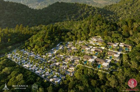 Introducing Botanica Montazure Kamala, a new development by one of Phukets renowned developers, offering 16 modern and luxurious pool villas nestled just moments away from the pristine shores of Kamala Beach. These upscale tropical pool villas are ex...