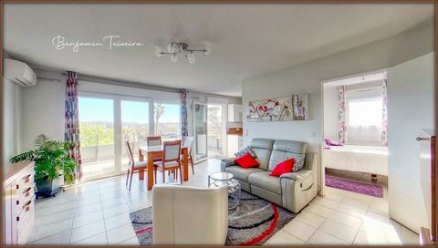 À vendre, VISITE VIRTUELLE à disposition sur demande !!! Frejus, secteur Cais, APPARTEMENT t3 de plus de 65m2 + TERRASSE, situé au 2ème étage avec ascenseur dans résidence récente de 2015 + GARAGE DOUBLE! Avec son exposition EST, vous profiterez de l...