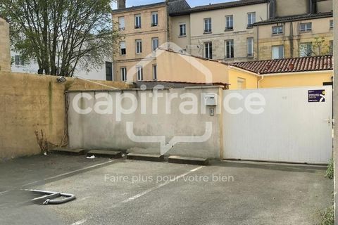 Place de parking à 300 mètres de la gare Saint Jean