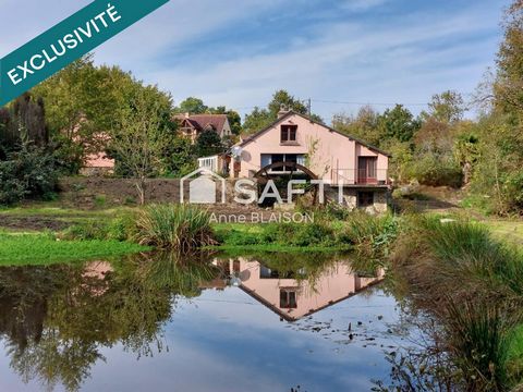 Old mill used as a dwelling, you will appreciate the charm of its peaceful and revitalizing environment! Come and escape and practice your passion/hobby which is fishing on the edge of the beautiful pond that this property offers you! Carp, let's kee...