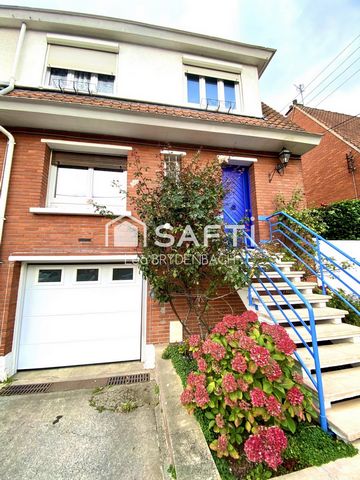 Maison 4 pièces - env. 100 m2 - 3 ch - Marcq-en-Baroeul