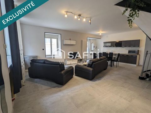 Élégante maison rénovée avec potentiel – 94 m² habitables et dépendance attenante