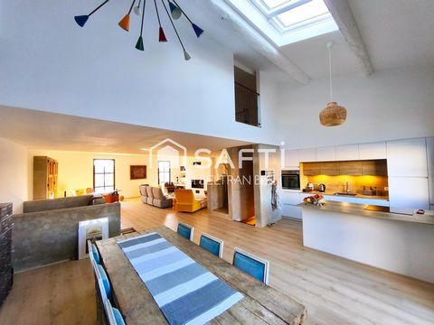 Authentique maison vigneronne avec terrasse et piscine