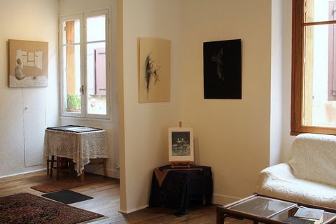 Maison d'habitation avec salles d'exposition