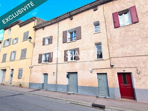 LE LUC - MAISON DE VILLAGE 113M2 RÉNOVÉE, 4 CHAMBRES, 2 SALLES D'EAU, 2 CAVES