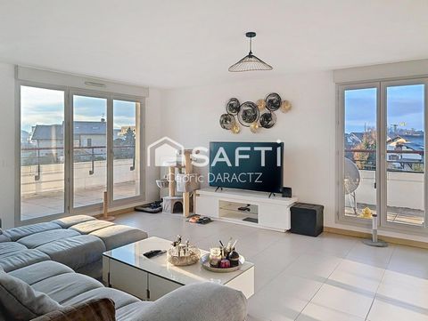 Spacieux T4 sécurisée – Calme, lumière et confort avec 2 places de parking et cave