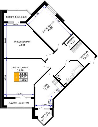 Продается 3-комн. квартира, площадью 104.55 м2 в монолитно-кирпичной новостройке. Возможен вариант покупки с использованием ипотечных средств, есть рассрочка, возможна покупка с использованием материнского капитала, есть военная ипотека. Жилая площад...