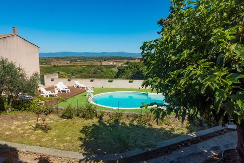 The splendid 2 bedroom holiday home with A shared swimming pool in Montbrun-des-Corbières situated in a magnificent landscape of vineyards, mountains, hills and forests as well is suitable for families and small group of friends. The place comes with...