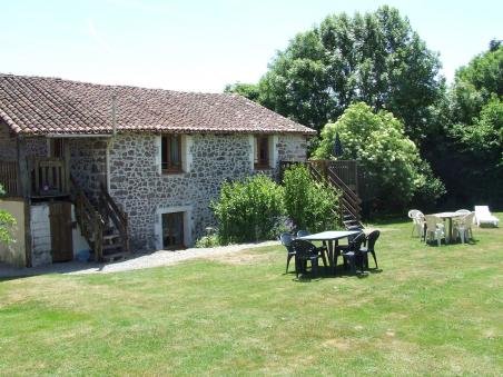 Our ref- AI4979 Currently run as a gîte business, this unique self-catering holiday complex has three gites, plus the owners house with lovely south-facing views over surrounding fields. The buildings are set around a large courtyard and garden with ...