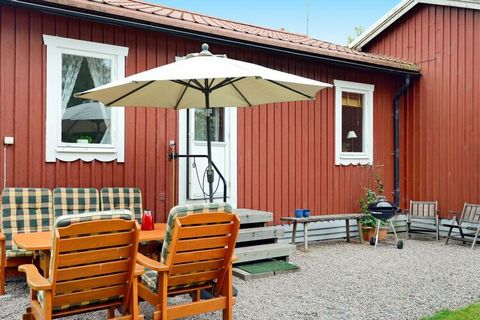 Set in the heart of Tiveden, and only 250 metres from the water, this cute cottage makes an excellent holiday home! The area offers fishing, pony riding, and long walks on the beautiful path Munkastigen. The interior of the cottage is light and airy,...