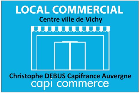 Dpt Allier (03), à vendre VICHY Local commercial