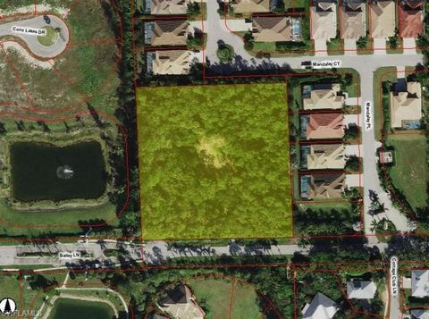 Introducing a breathtaking parcel of wooded land nestled in the heart of Naples! Renowned for its prestigious location near Grey Oaks and Estuary, offers seamless access to world-class beaches, championship golf courses, upscale shopping, and exquisi...