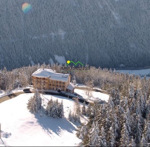 Your Tarentaise Agency, Immo sud est, has the privilege of presenting you this magnificent authentic hotel full of history and charm. In a green setting, with a breathtaking view, Its location is ideal: only 10 minutes from the ski resort of 'La Rosi...
