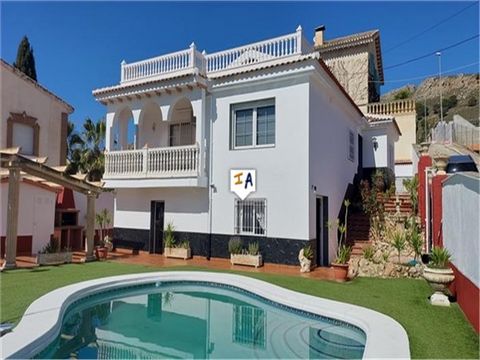 This beautifully presented 273m2 build 4 bedroom 2 bathroom Villa is situated in historical Loja, a bustling town which offers all the local amenities, shops, bars and restaurants and has great access on to the A92 motorway for Granada, Malaga and Se...