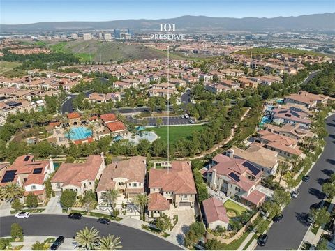Majestic views abound at this transitionally designed, sought-after Manhattan model residence in Hidden Canyon- one of the most notable upscale communities in Irvine with its limited number of meticulously designed estates renowned for its exclusivit...