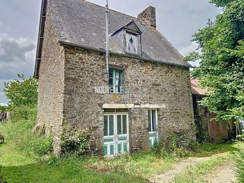 35460 - VAL COUESNON - 10 MINUTES FROM SAINT BRICE EN COGLES - 25 MINUTES FROM FOUGERES - 35 MINUTES FROM RENNES - NEW HOME offers this stone house to renovate. After renovation, habitable potential of 107m2. Cellar and barn. All on a plot of 1457m2....