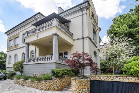 Beautifully renovated, 3 bedroom, high-end apartment available for long term on Rózsadomb (Rosehill), the most prestigious neighborhood of Budapest's District II. The apartment is situated on the 1st floor of a gorgeous, turn-of-the-century villa bui...