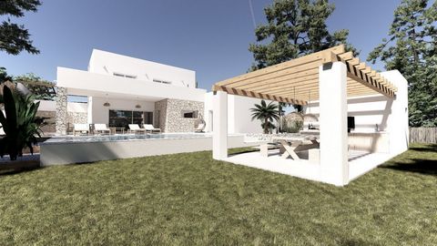 Stylish new build villa for sale in Moraira Located in a new development in Pinar de L´Advocat not far from Moraira. This Mediterranean property combines luxury and comfort under the Spanish Sun. Clean lines yet a warm feel due to the use of natural ...