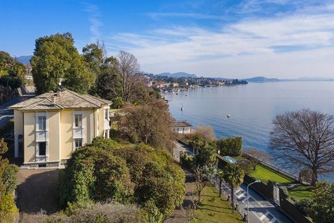 Historical property for sale in Verbania, consisting of a period villa with an annexe, within a beautiful park. The period villa and the dependance are located a short distance from the centre, which can be reached by a short walk. The location is ve...