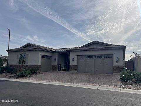 Highly upgraded ~ over $100k after builder upgrades ~ 5 bedroom, 4 full bathroom home with sparkling pool, above ground spa and 3 car garage with private gated entrance into Seville Golf and Country Club. Elegant designer features throughout. Gourmet...