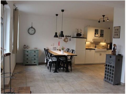 Charming and new -fashioned holiday apartment in Germany. You can expect 60m² pure vacation with 1 bedroom, 1 bathroom and 1 kitchen. The apartment has a covered outdoor seat in front of the door. There is also the possibility of grilling as well as ...