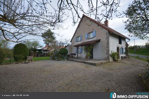 Mandate N°FRP160150 : House approximately 146 m2 including 8 room(s) - 2 bed-rooms - Garden : 2988 m2. - Equipement annex : Garden, Cour *, Terrace, Garage, parking, double vitrage, cellier, Fireplace, - chauffage : bois - Class Energy G : 569 kWh.m2...