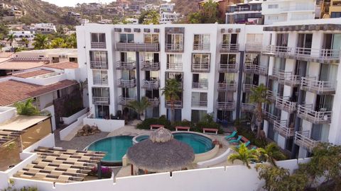 Amazing complex and so close to town that you won't need a car. There is an underground garage should you decide to have one. Secure clean and always maintained Plaza San Lucas is a gem. I personally lived here for a year and loved it. It would make ...