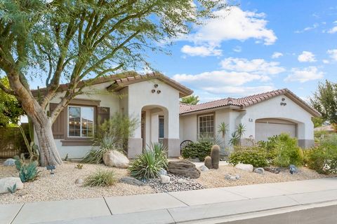 Located in the gated community of Tuscany, Rancho Mirage. South facing pool. This 2,434 square foot home offers 4 bedrooms and 3 bathrooms. Corner lot adjacent to community green belt, with private pool and spa. This home provides plenty of space to ...