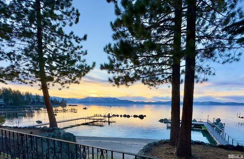 Welcome to the breathtaking property of 1062 Skyland Drive. Located in the desirable neighborhood of Skyland, Nevada, this property is a canvas for the ultimate lakefront estate. Rarely does a Tahoe waterfront of this caliber become available; pier, ...