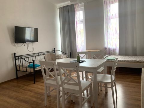 Fully equipped apartment Maximum number of people: 5 Furnished apartment with a bedroom, a living room with a sofa bed, a bathroom with a spacious shower and a fully equipped kitchen. Pets are allowed Park20ing is provided in the yard together with a...