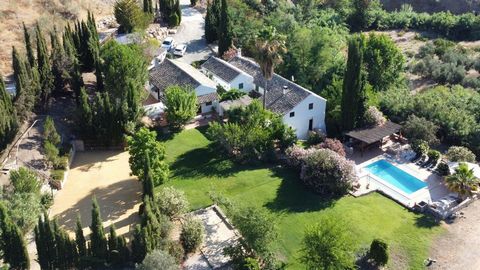 A beautiful large white Andalucian mill house, currently used for holiday rentals, with 10 bedrooms, 7 bathrooms, and private swimming pool, set in large, secluded gardens. It is a fantastic property that has everything to offer and more! The house i...
