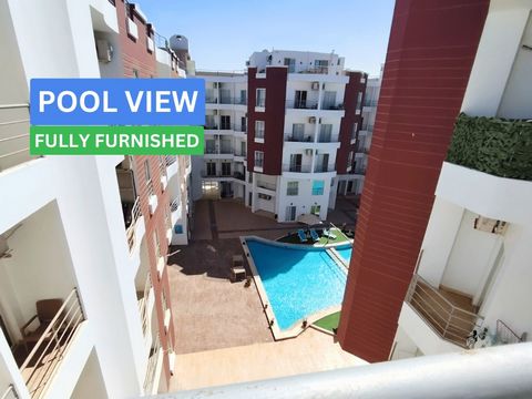 Offered for sale is this cosy, 5th floor fully furnished studio with pool view on Aqua Palms. Featuring a double bed for a comfortable sleep, bedside tables and full wardrobe for storage. Fully fitted kitchen with built in 2 ring hob, microwave and u...