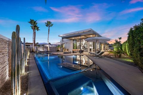 Stunning is the best word to describe this one of a kind home. The epitome of desert elegance - 23 Emerald Court located in the highly desirable Revelle at Clancy Lane in Rancho Mirage. This exquisite home offers a seamless blend of modern sophistica...