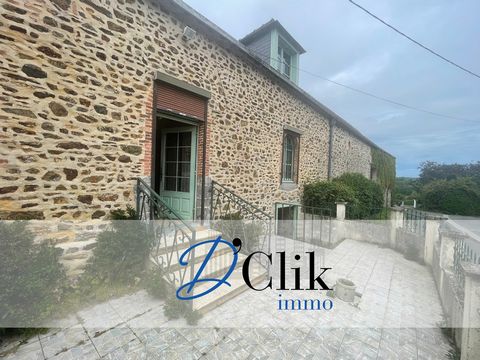 Exclusively, D'Clik immo presents this village house, farmhouse type to RENOVATE in the town of Genest Saint Isle, in a cul-de-sac offering 117m2 of living space. This property in exposed stone and beams requires work. You will have different rooms i...