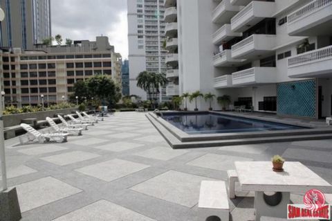 An extra large four bedroom, three bath condo is for sale situated in the heart of Asoke. The unit is 276 sqm large and has nice city views from the 13th floor. The apartment has a spacious living room, dining room and a Thai kitchen. Sold unfurnishe...